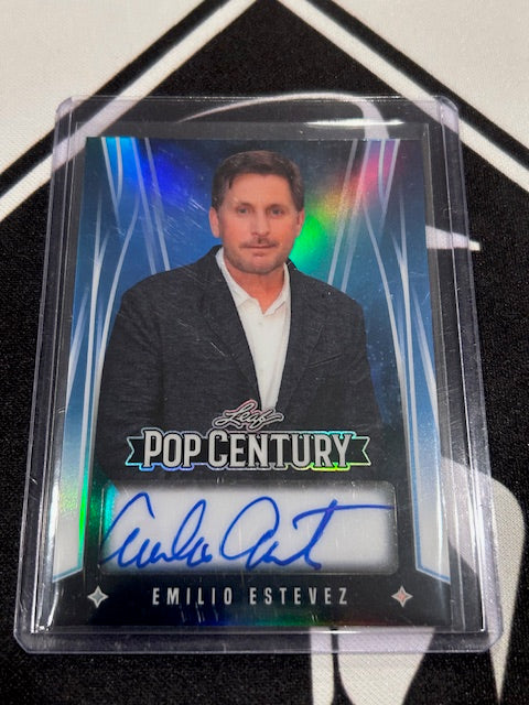 Emilio Estevez Autograph - Mighty Ducks/Young Guns